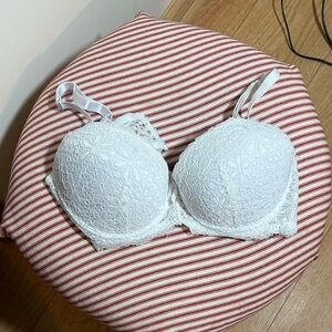 Sophie B. White Lace Bra
